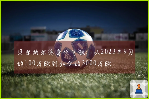 贝尔纳尔德身价飞涨：从2023年9月的100万欧到如今的3000万欧